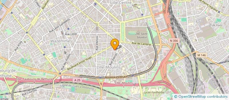 localisation de l'entreprise SCI SMAC à LILLE