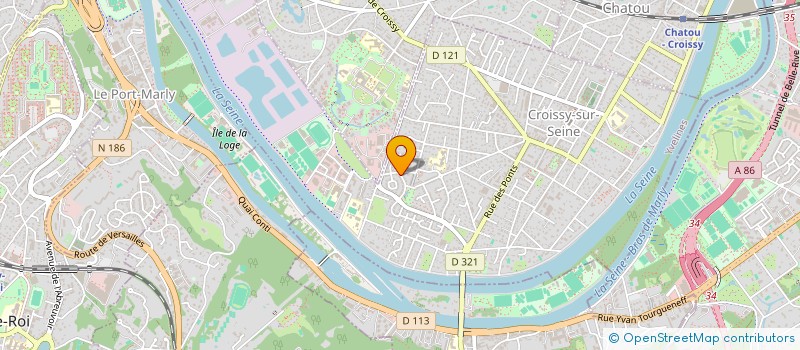 localisation de l'entreprise SCI SMAC  CROISSY-SUR-SEINE