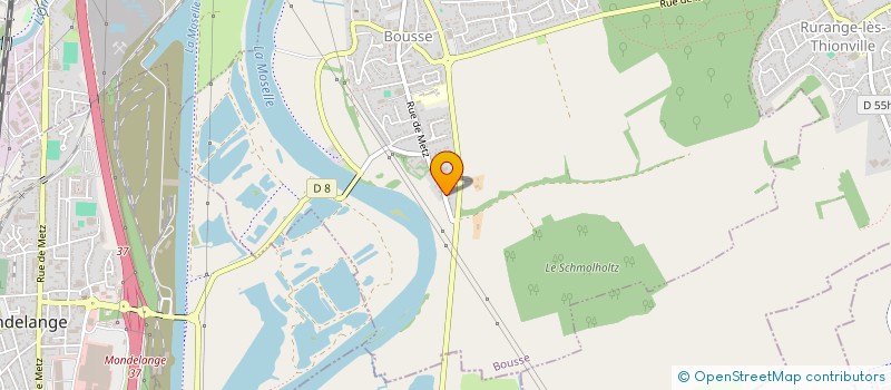 localisation de l'entreprise SCI SMACH  RURANGE-LES-THIONVILLE