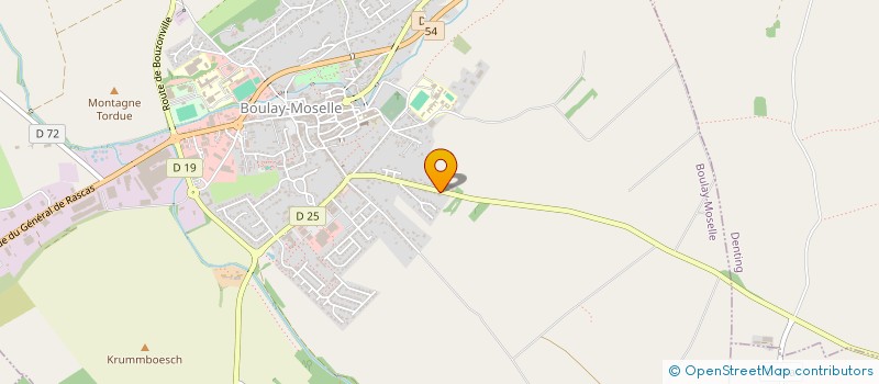 localisation de l'entreprise SCI SMAFA à BOULAY-MOSELLE