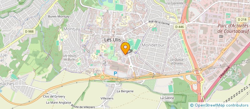 localisation de l'entreprise SCI SMAIL à LES ULIS