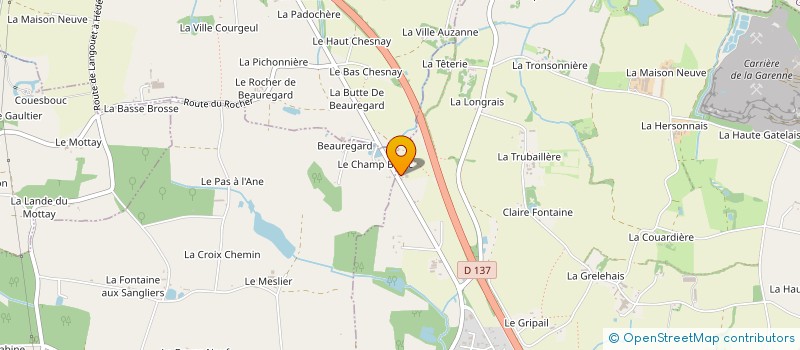 localisation de l'entreprise SCI SMAJ  VIGNOC