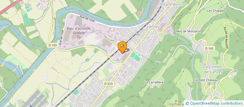 localisation de l'entreprise SCI SMAKS  LE VERSOUD