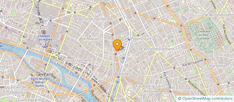 localisation de l'entreprise SCI SMAL  PARIS