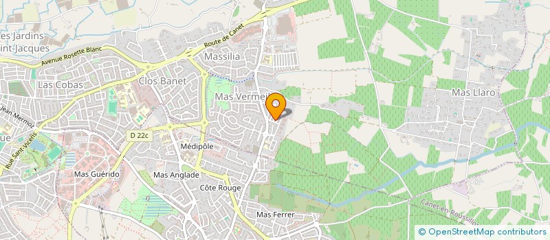 localisation de l'entreprise SCI SMART à PERPIGNAN