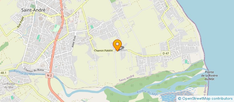 localisation de l'entreprise SCI SMART à SAINT-ANDRE