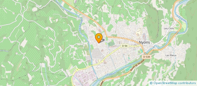 localisation de l'entreprise SCI SMART  NYONS