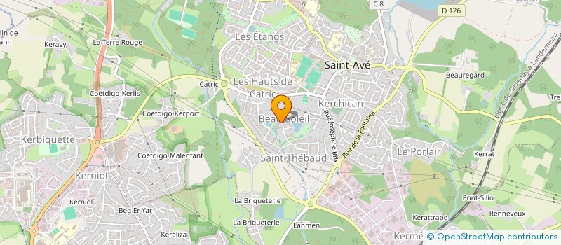 localisation de l'entreprise SCI SMART' IMMO  SAINT-AVE