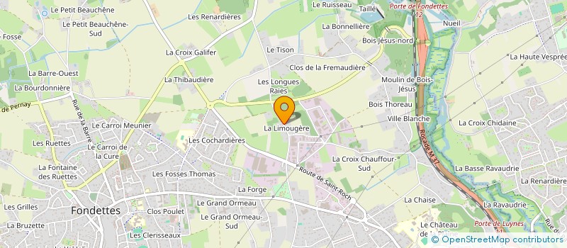 localisation de l'entreprise SCI SMARTIMO à FONDETTES