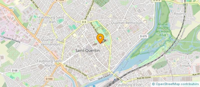 localisation de l'entreprise SCI SMARTSON IMMO à SAINT-QUENTIN