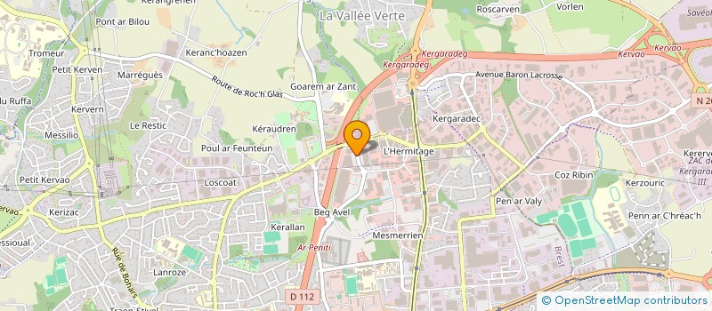 localisation de l'entreprise SCI SMARTWO  BREST