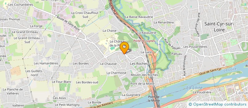 localisation de l'entreprise SCI SMASHING à FONDETTES