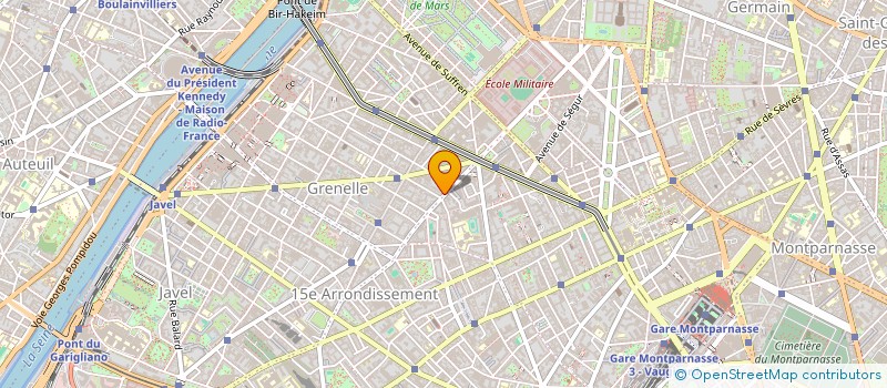 localisation de l'entreprise SCI SMAT  PARIS