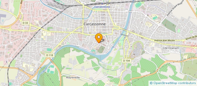 localisation de l'entreprise SCI SMB à CARCASSONNE