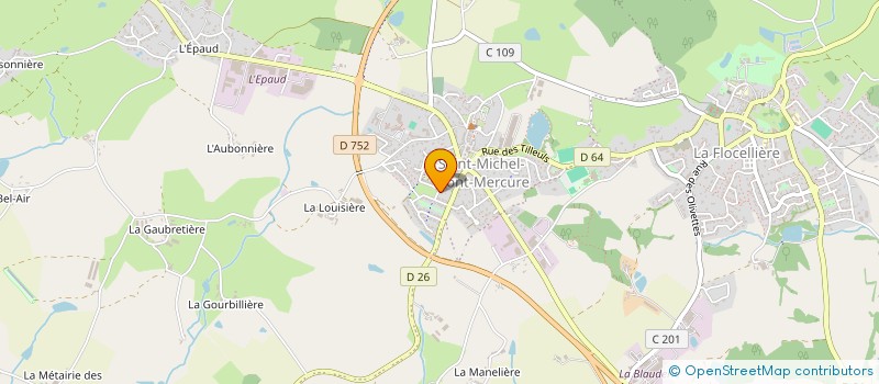 localisation de l'entreprise SCI SMB à SEVREMONT
