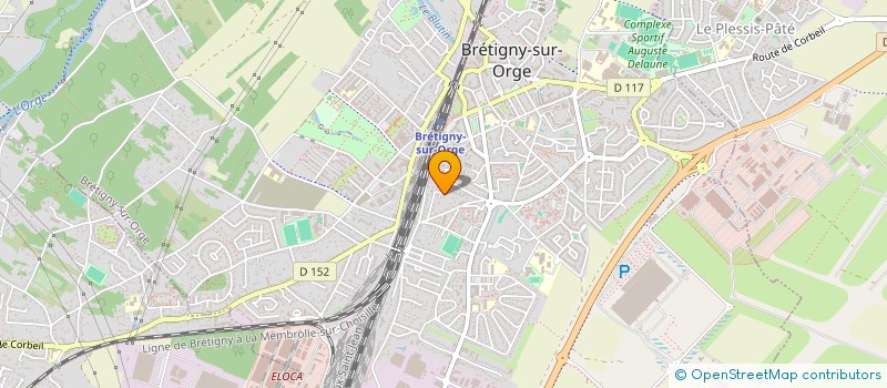 localisation de l'entreprise SCI SMBS à BRETIGNY-SUR-ORGE