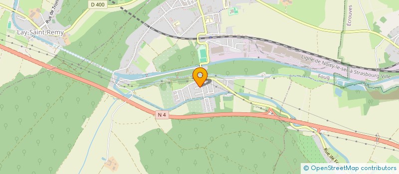 localisation de l'entreprise SCI SMBT  LAY-SAINT-REMY