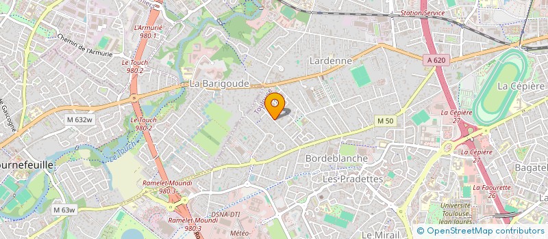 localisation de l'entreprise SCI SMC 31  TOULOUSE