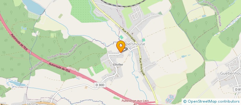 localisation de l'entreprise SCI SMC  LOUPERSHOUSE