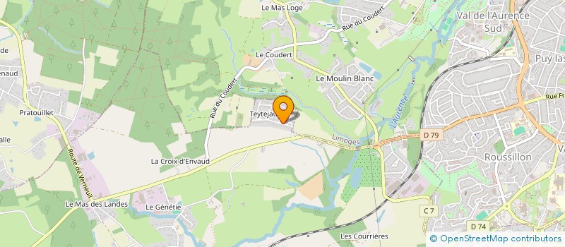 localisation de l'entreprise SCI SMC à ISLE