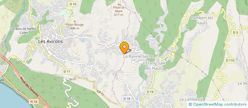 localisation de l'entreprise SCI SMC  LES AVIRONS