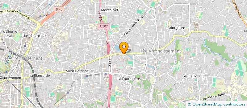 localisation de l'entreprise SCI SMDS à MARSEILLE