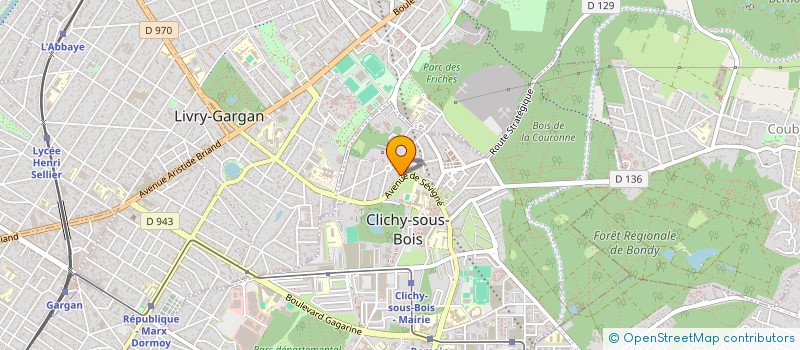 localisation de l'entreprise SCI SMDT à CLICHY-SOUS-BOIS