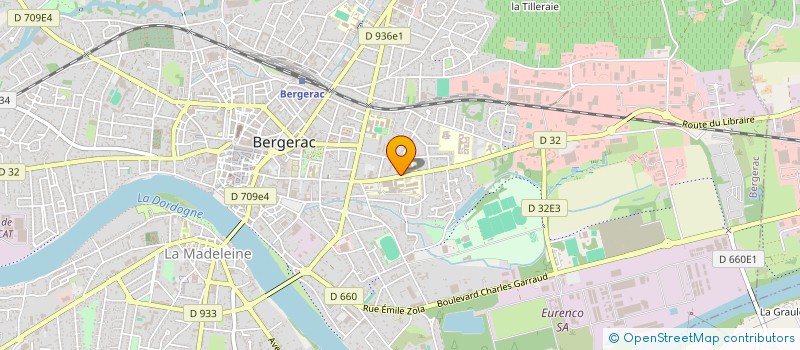 localisation de l'entreprise SCI SME à BERGERAC