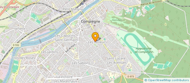 localisation de l'entreprise SCI SMEC  COMPIEGNE