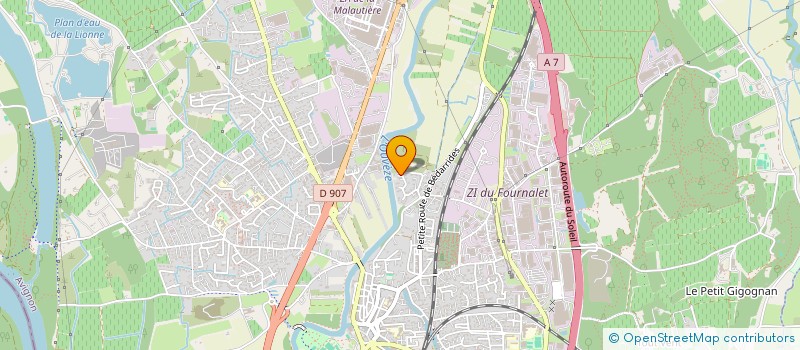 localisation de l'entreprise SCI SMEC 84  PERNES-LES-FONTAINES