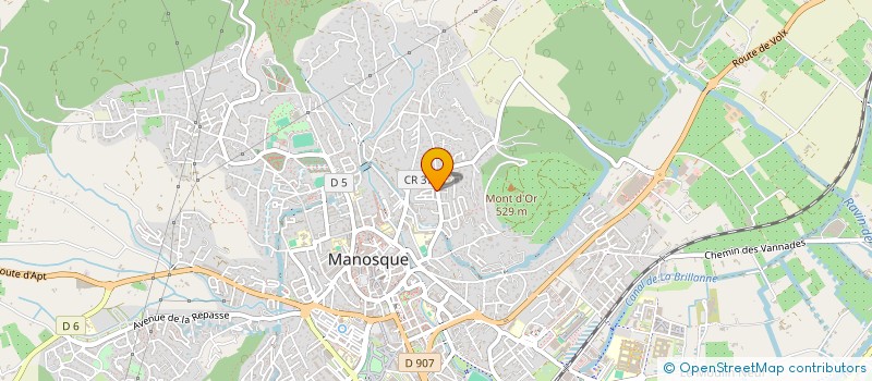 localisation de l'entreprise SCI SMETS à MANOSQUE