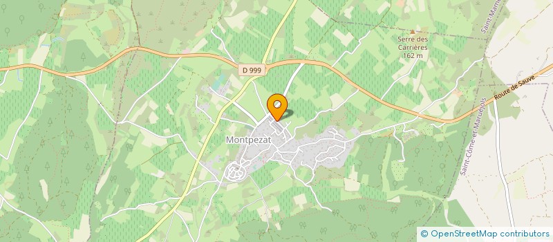 localisation de l'entreprise SCI SMF  MONTPEZAT