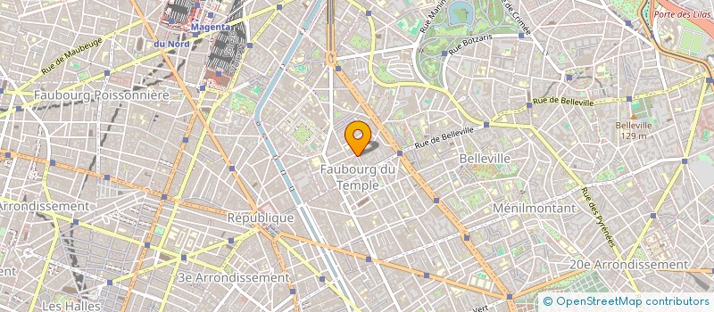 localisation de l'entreprise SCI SMFH  PARIS