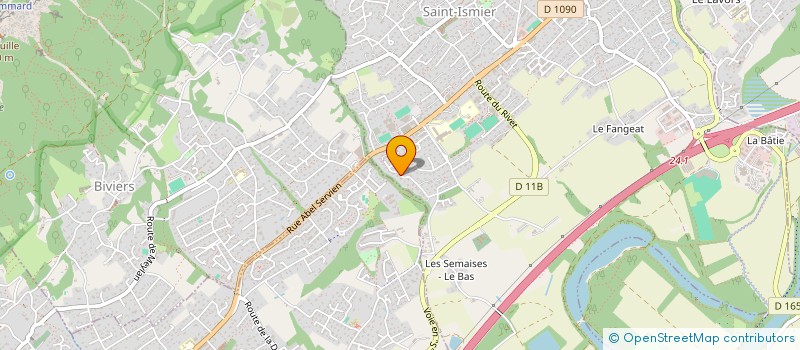 localisation de l'entreprise SCI SMFL  SAINT-ISMIER