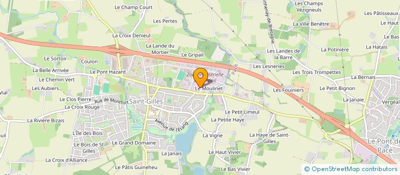 localisation de l'entreprise SCI SMFXTH à SAINT-GILLES