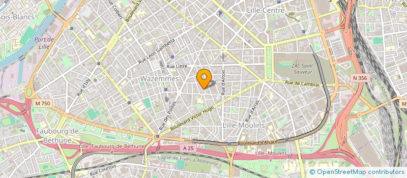 localisation de l'entreprise SCI SMI à LILLE