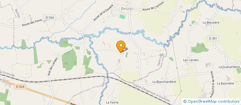 localisation de l'entreprise SCI SMIC  BESLON