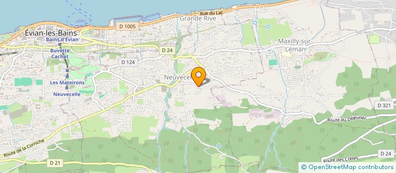 localisation de l'entreprise SCI SMILE  NEUVECELLE