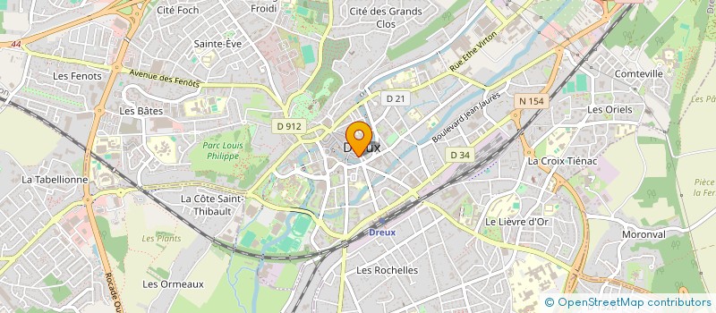 localisation de l'entreprise SCI SMILE à DREUX