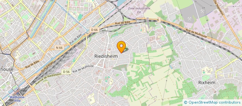 localisation de l'entreprise SCI SMILE  RIEDISHEIM
