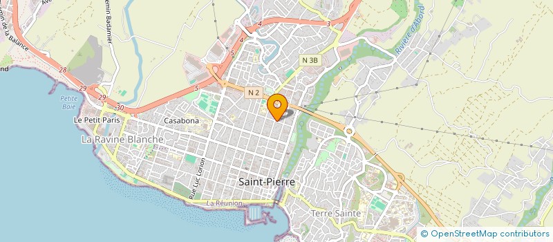 localisation de l'entreprise SCI SMILE à SAINT-PIERRE