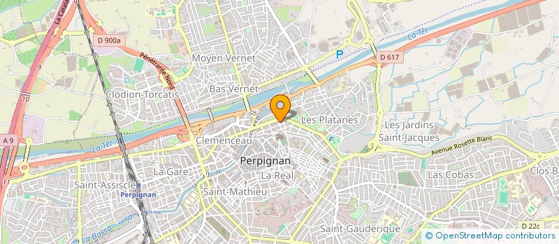 localisation de l'entreprise SCI SMILETRIBE à PERPIGNAN