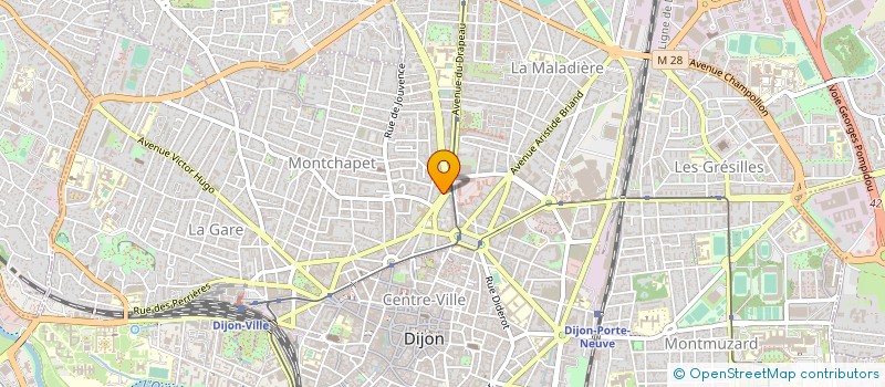 localisation de l'entreprise SCI SMINIMMO à DIJON