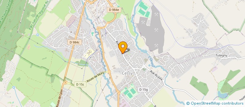 localisation de l'entreprise SCI SMITH DELSOL & ASSOCIES  CESSY