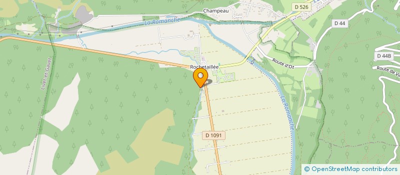 localisation de l'entreprise SCI SMITH JMS  LE BOURG-D'OISANS