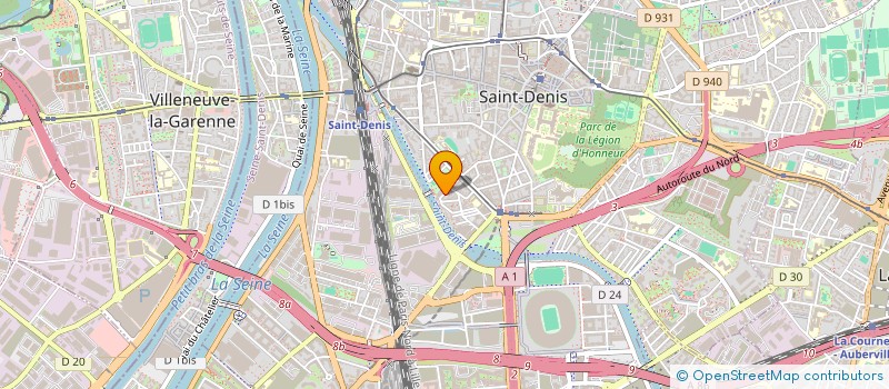 localisation de l'entreprise SCI SMJ IMMOBILIER  SAINT-DENIS