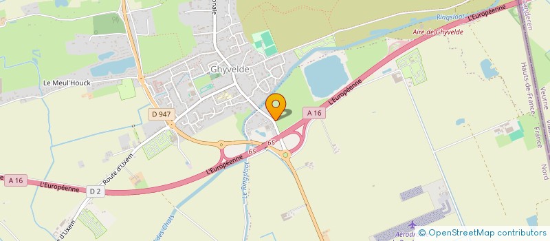 localisation de l'entreprise SCI SMLK  GHYVELDE
