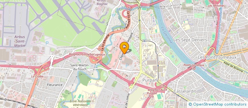 localisation de l'entreprise SCI SMOK à TOULOUSE