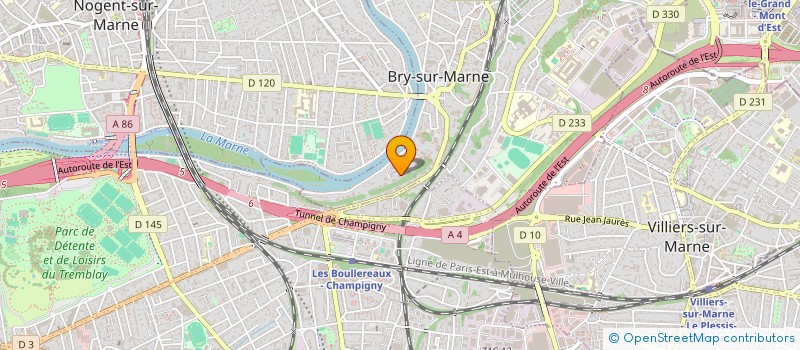 localisation de l'entreprise SCI SMOL  BRY-SUR-MARNE