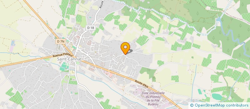 localisation de l'entreprise SCI SMPE  SAINT-CANNAT